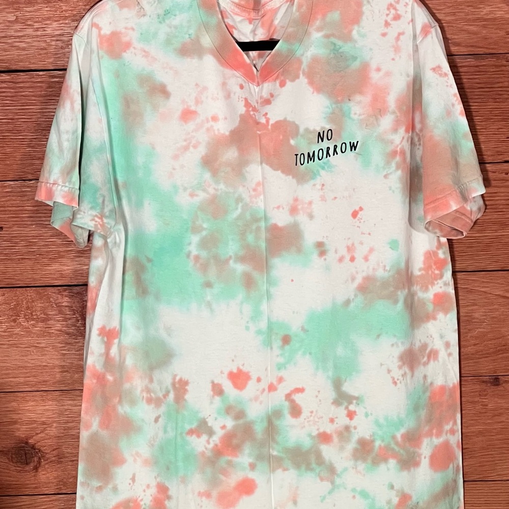 SKETCHY TANK TIE DIE SIZE LARGE